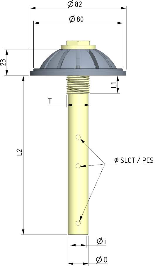 AQUAFLEX FILTER NOZZLE TYPE - HG