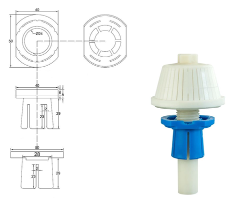 FILTER NOZZLE CONNECTION ACCESSORIES