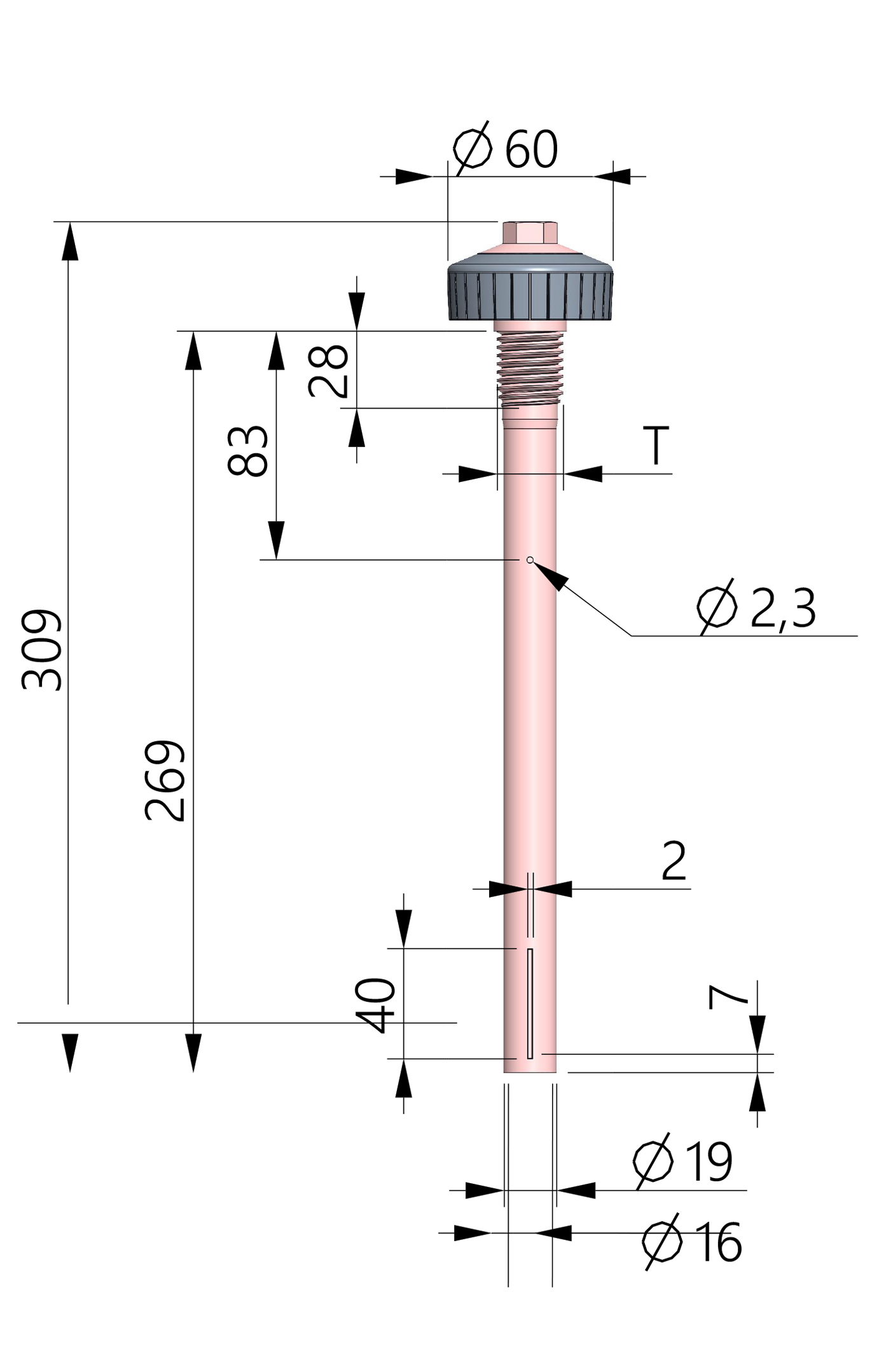 AQUAFLEX FILTER NOZZLE TYPE - BW